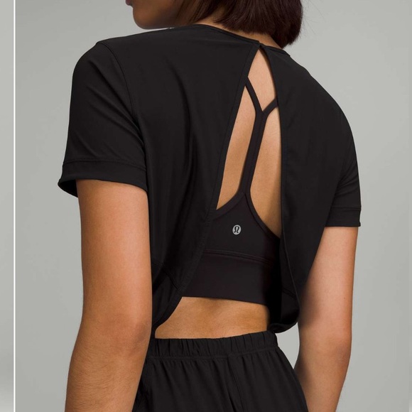 Lululemon Lightweight High-Neck Romper in Black - Picture 2 of 9